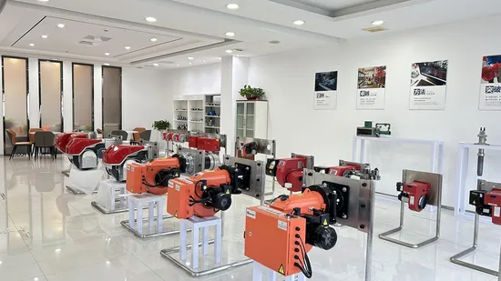 바이오매스 가스용 단일 스테이지 전기 가스 버너