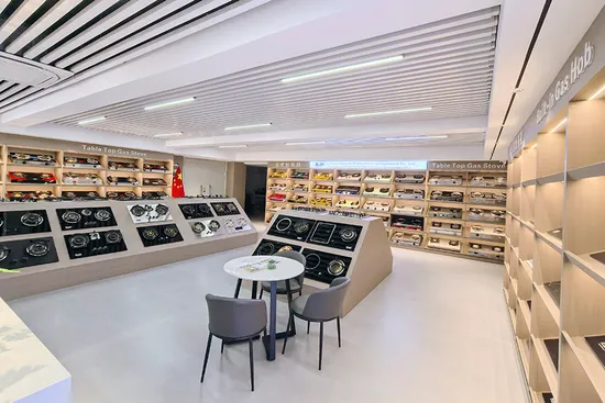 테이블 유리 세 개의 버너 가스 스토브